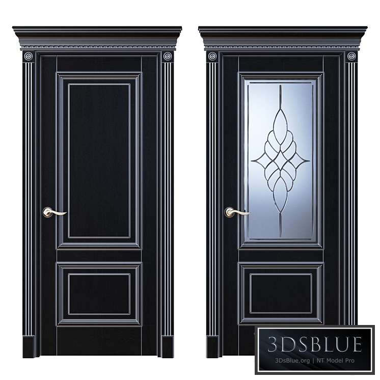 Door Beloravud ART2 Wenge (Patina Silver)
