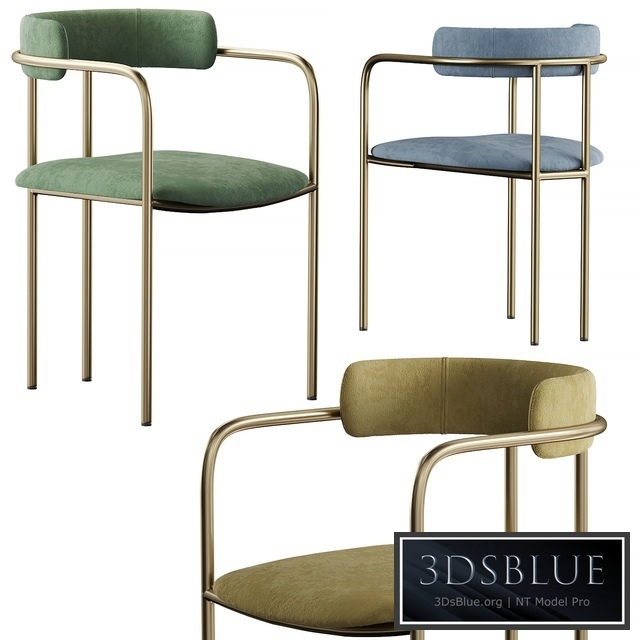 West Elm Lenox Velvet Dining Chair