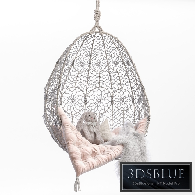 Garden swing Knotted Melati Hanging Chair