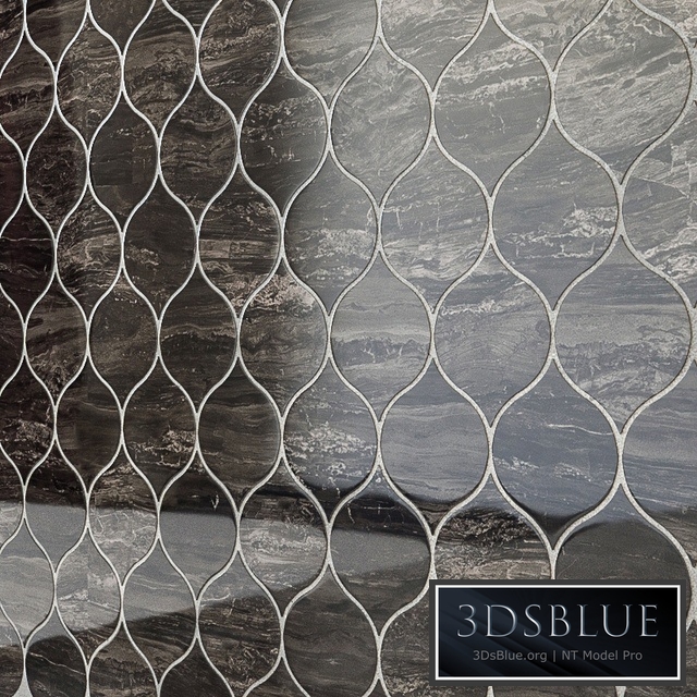 Mosaic ATLAS CONCORDE MARVEL EDGE Absolute Brown Drop Mosaic