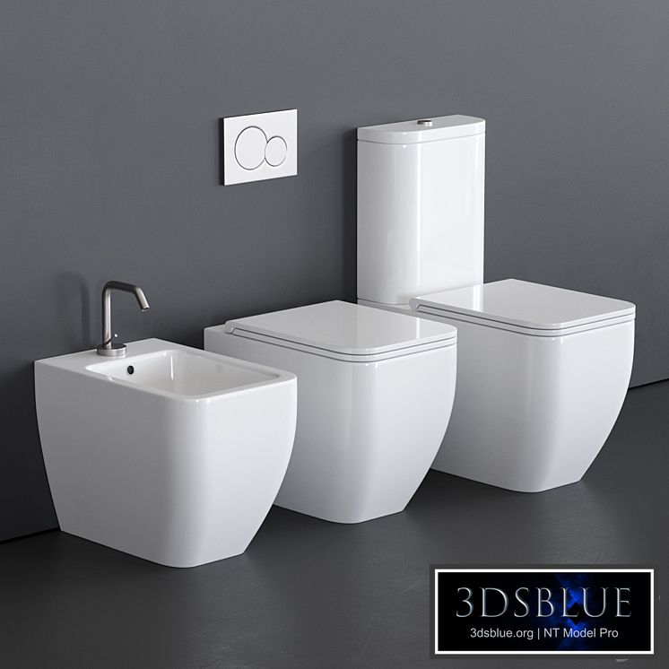 Scarabeo Ceramiche Teorema 2.0 WC art. 5138, art. 5139, art. 5140