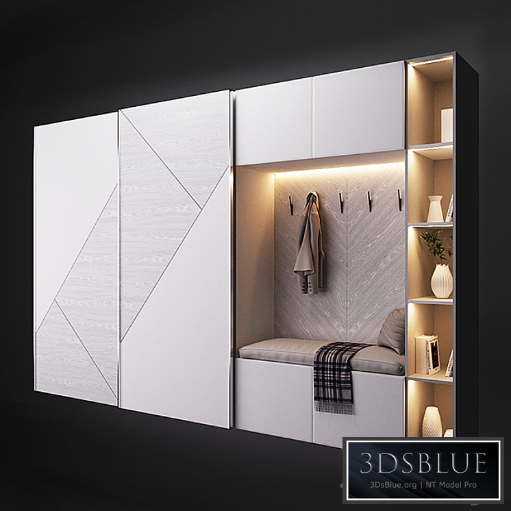 Furniture with cross wardrobe Cross