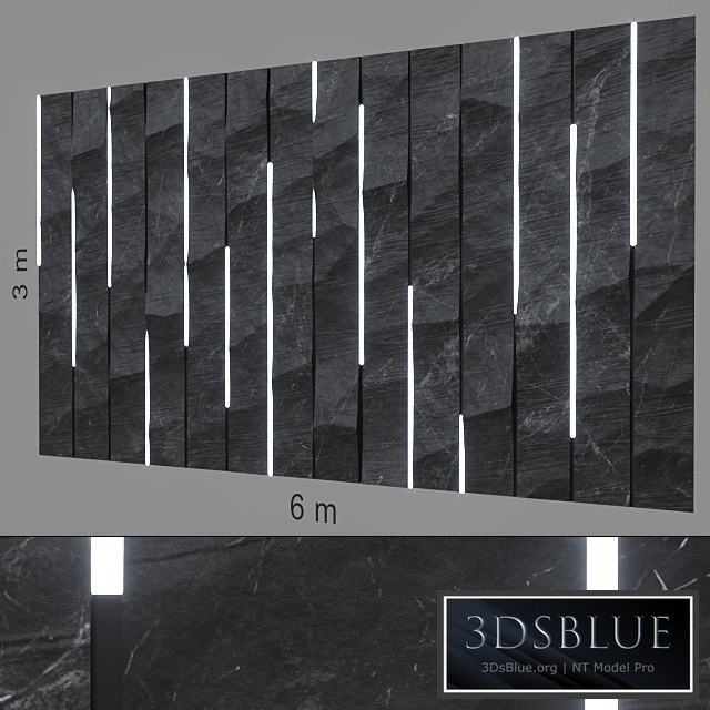 Decorative wall 223.