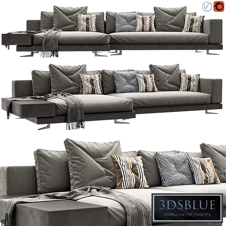 Minotti White Arrangement 03