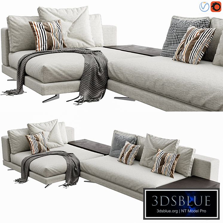 Minotti White Arrangement 04