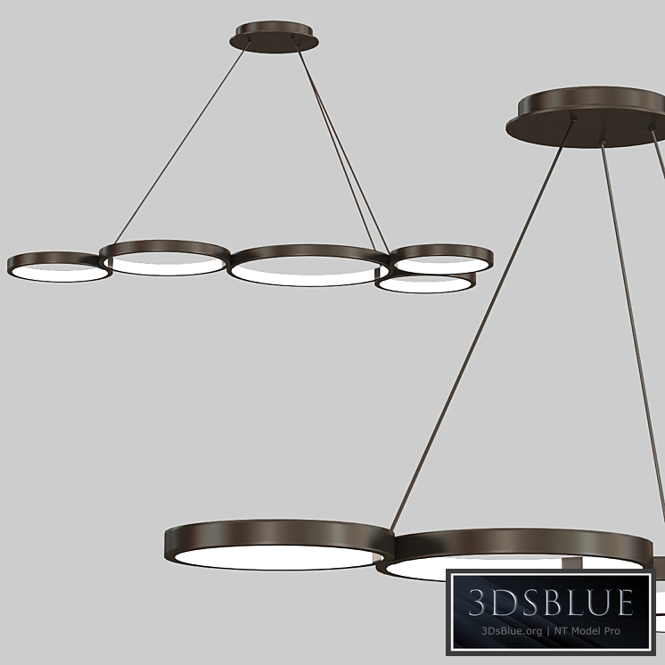 Capella LED Chandelier, Silver