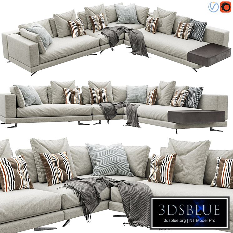 Minotti White Arrangement 06