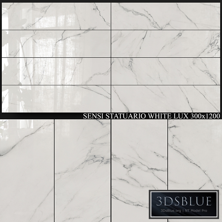 ABK Sensi Statuario White Lux 300x1200