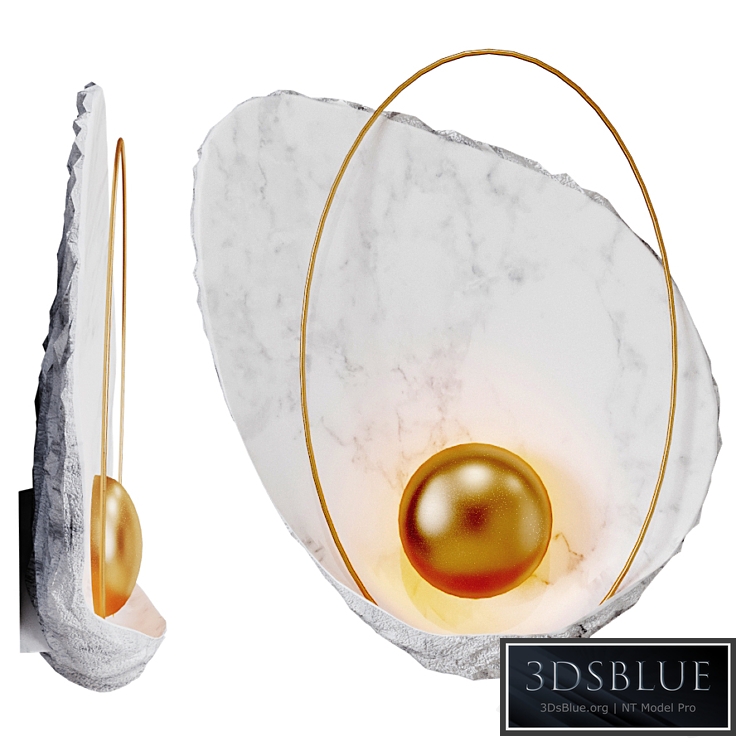 Sconce Ginger & Jagger Pearl Wall Lamp