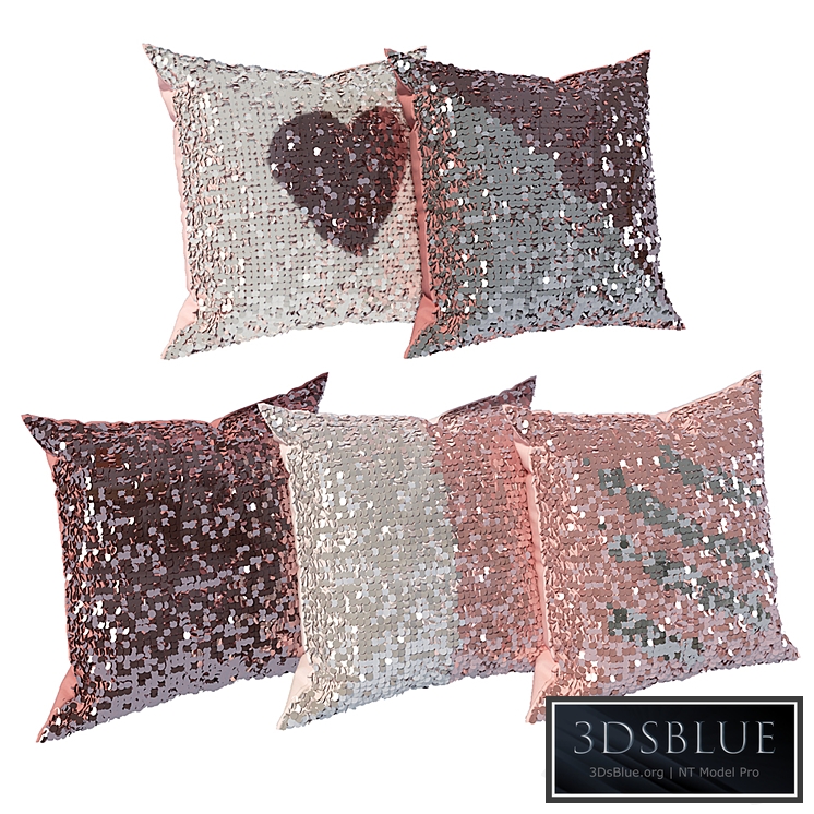 Shiny pillows
