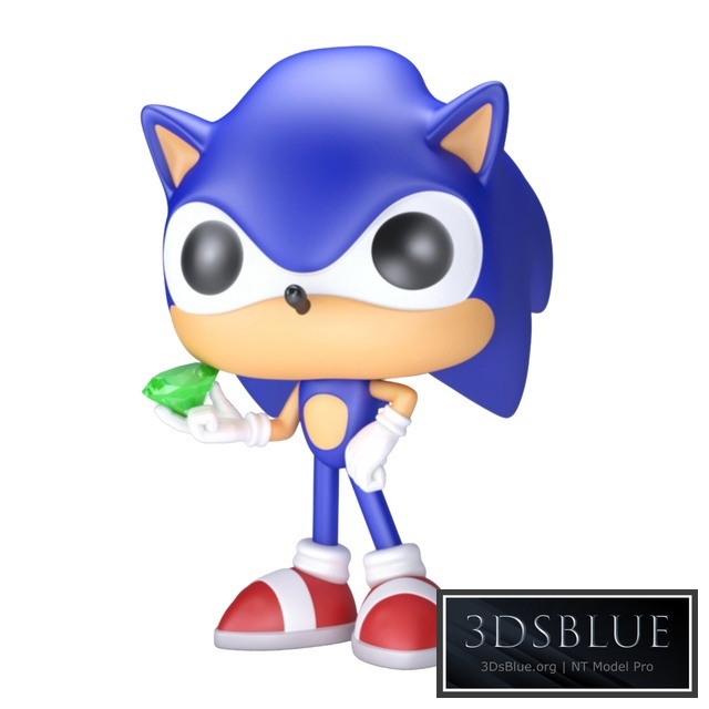 FUNKO POP SONIC with EMERALD