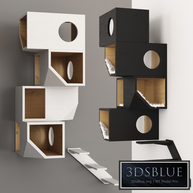 Catissa 4 storey house for cats