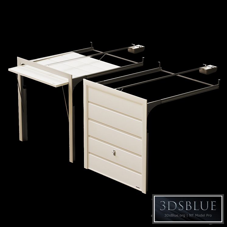 Automatic overhead garage doors