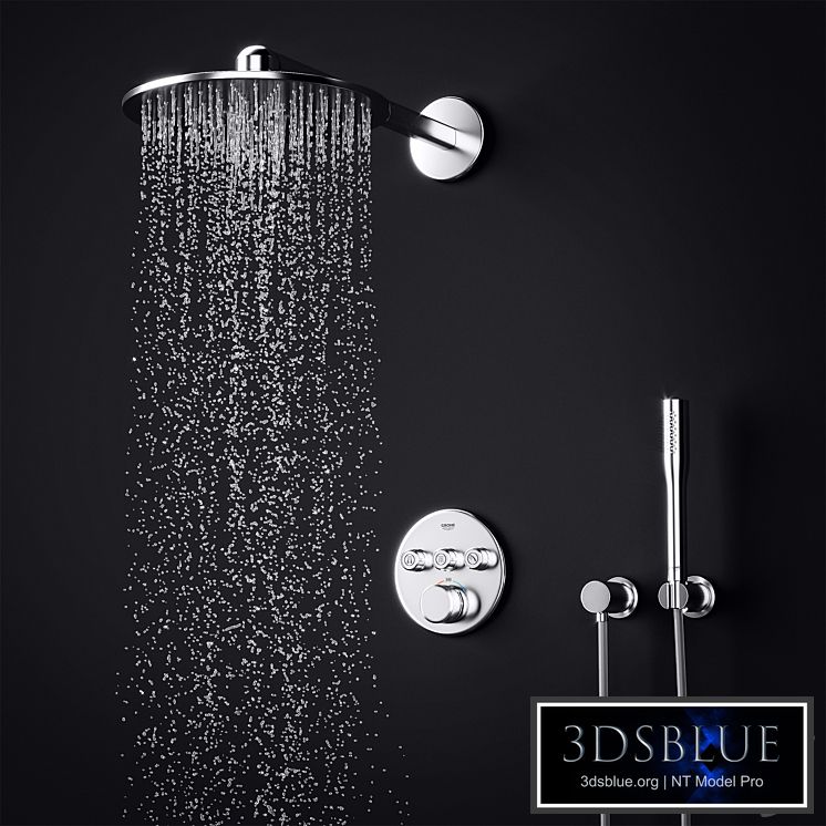 Grohe SmartControl Concealed Shower System