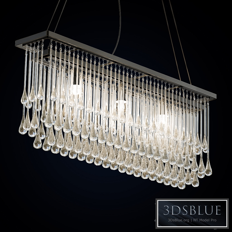 Ocher drizzle chandelier