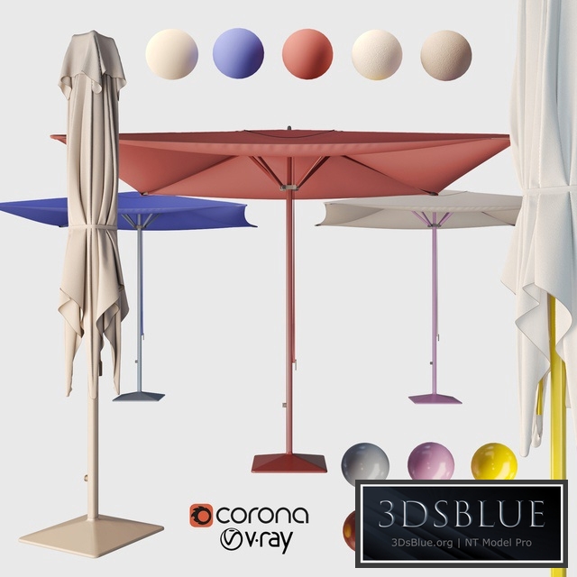 KETTAL / Meteo Telescopic Parasol 300