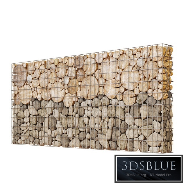 Wooden gabion 1