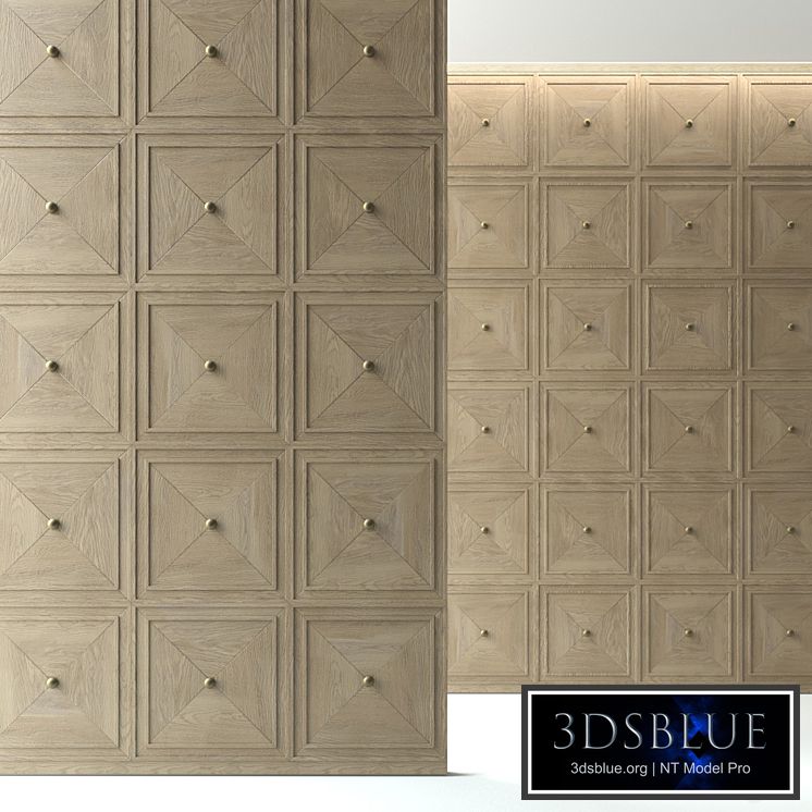 Wall panels Luciano Zonta, squares