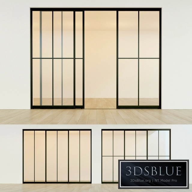 Sliding partition door 16