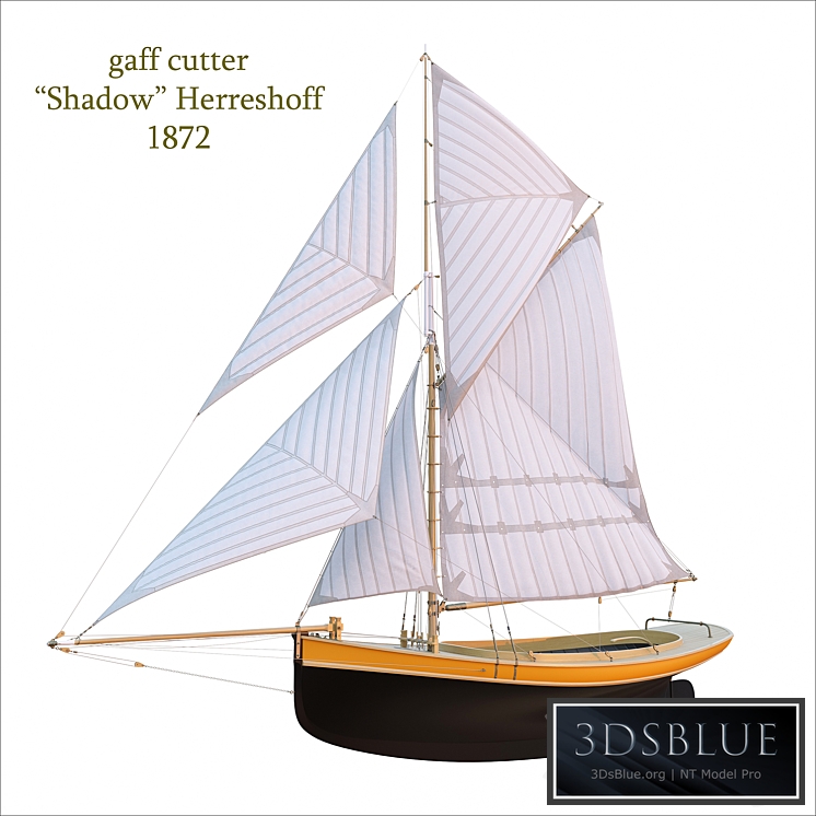 Gaffle yacht "Shadow"