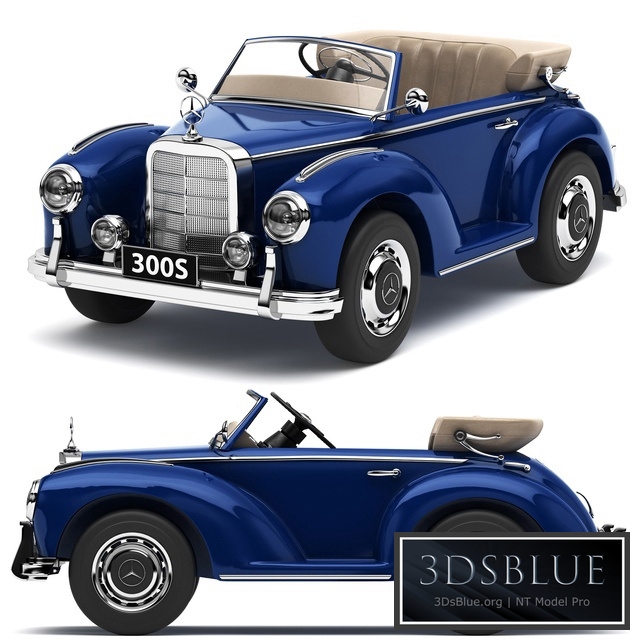 Children&#39;s electric car Mercedes-Benz 300S