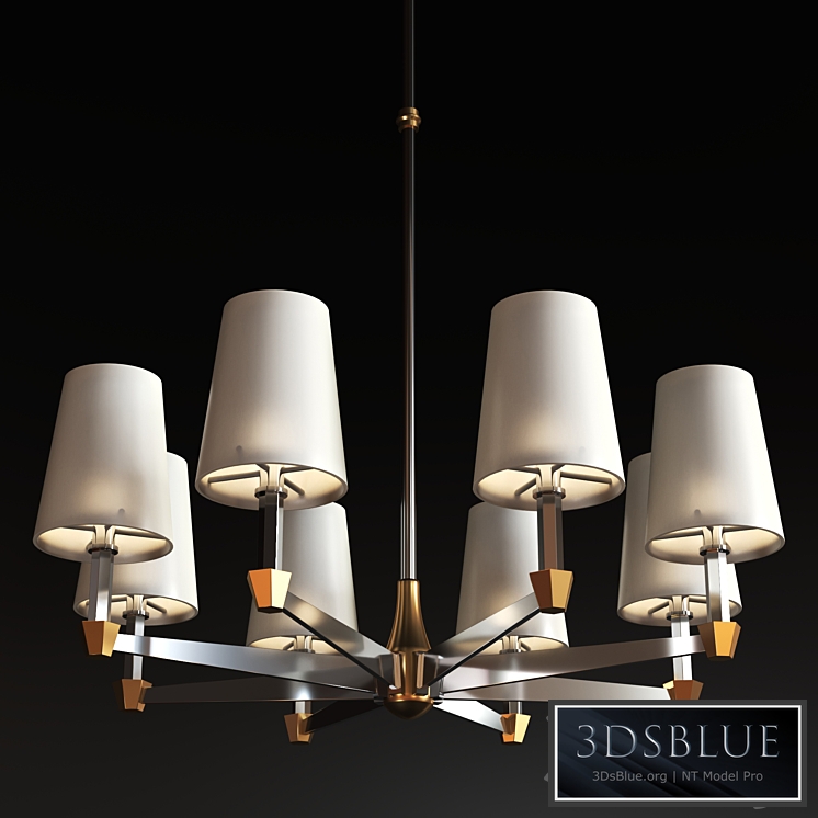 Eight branch chandeliers