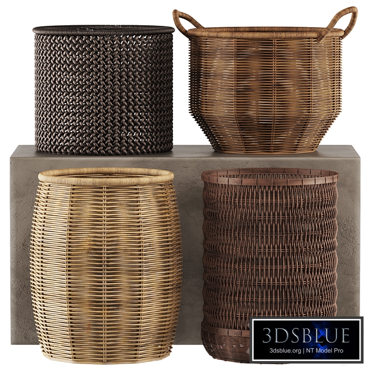 Rattan Baskets 01