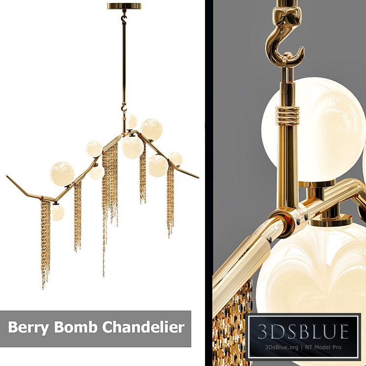 Berry Bomb Chandelier