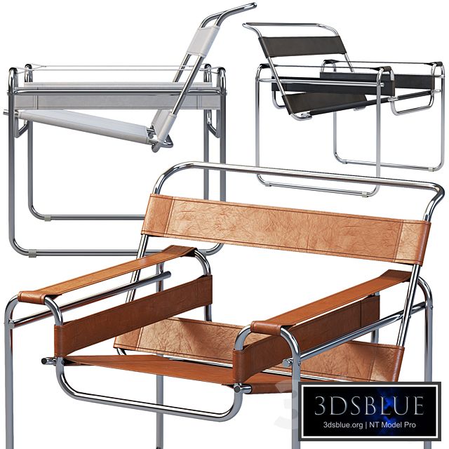 Wassily Chair by Marcel Breuer (4 colors)