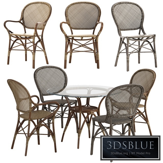 Sika Design Rossini chair Originals table set