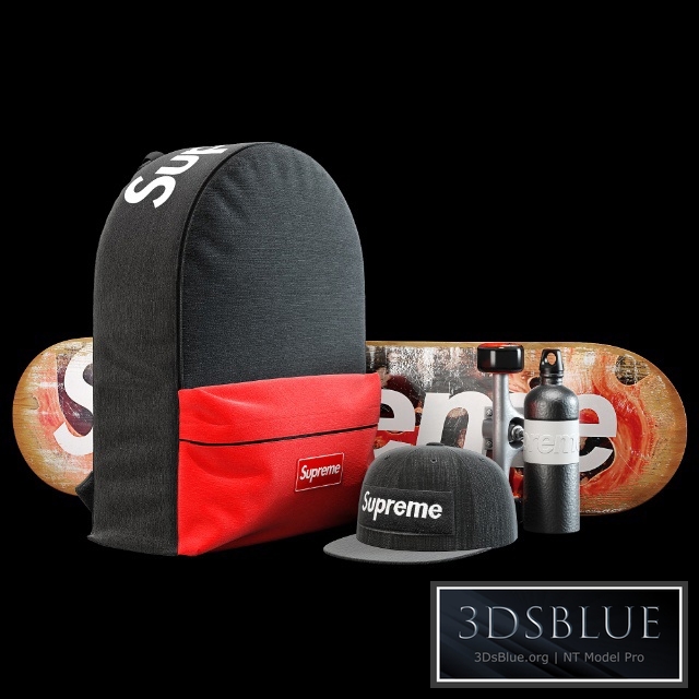 Supreme decorative set (black)