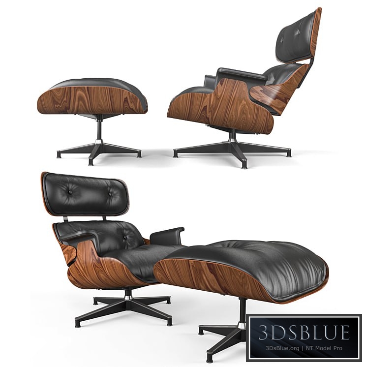 eames lounge chair & ottoman