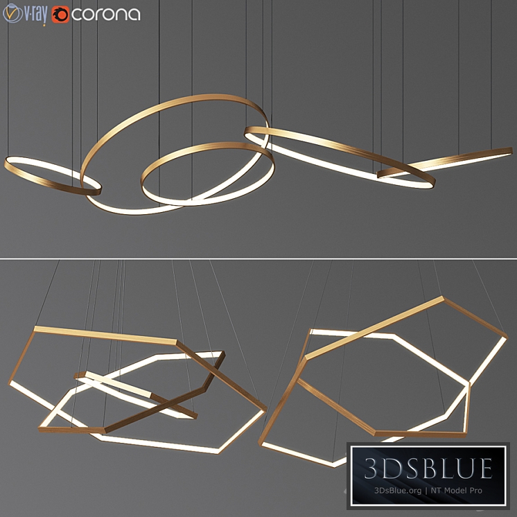 Ring & Octane Chandelier Collection