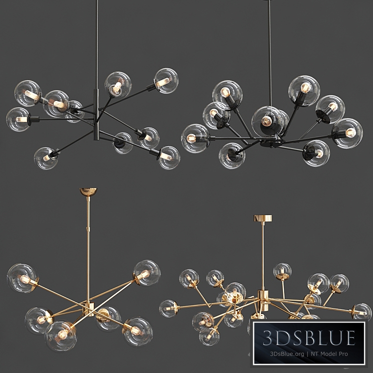 Collection of Glass Chandelier_2