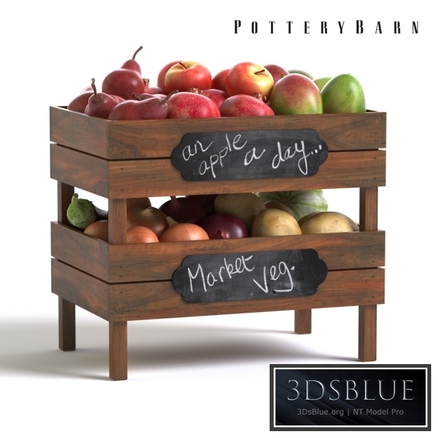 Pottery Barn Stackable Fruit and Vegetable Crates