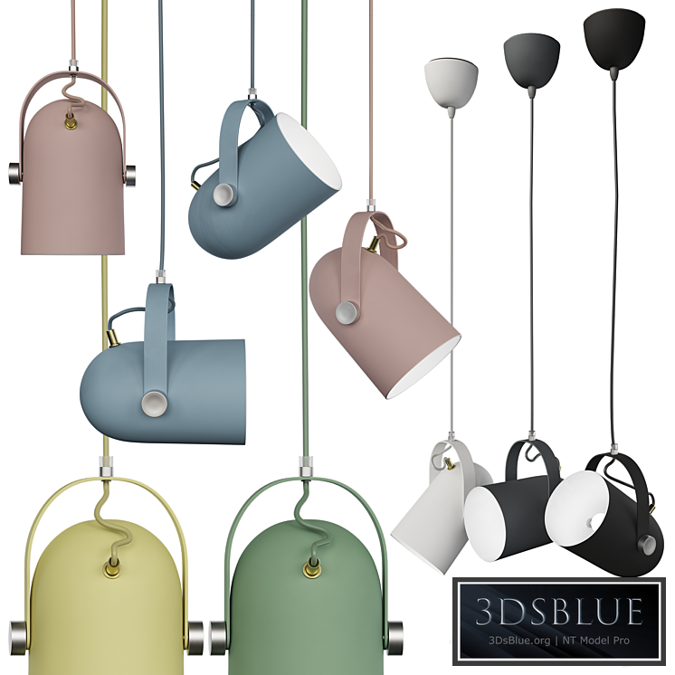 Modern Nordic Angled Drop Light by Ganeep