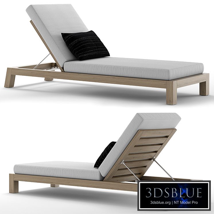 RH Outdoor Bonaire chaise