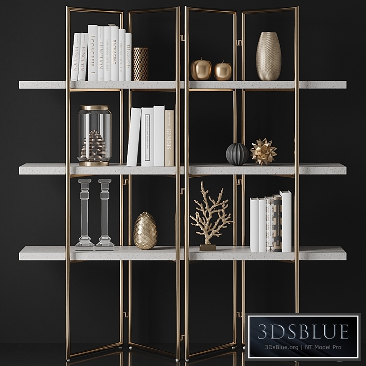 Kupa Concrete Bookcase