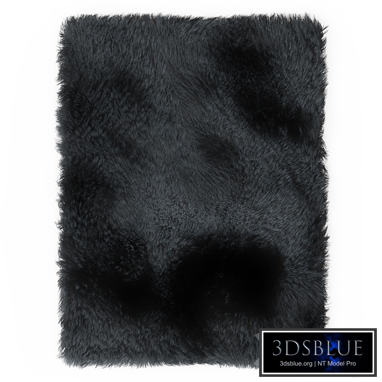Carpet Fur Gray Shaggi 02