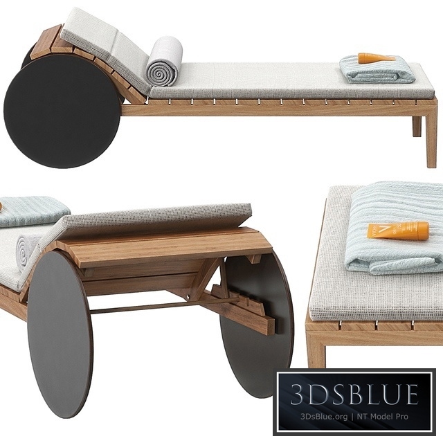 Suno lounger by potocco