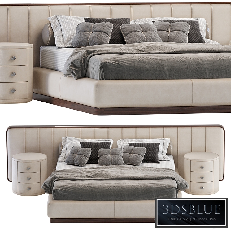 Bed Flou Letto Ermes