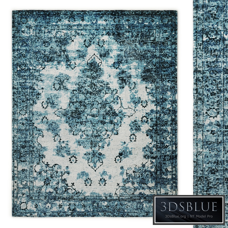 Amora Hand-Knotted Wool Rug RH