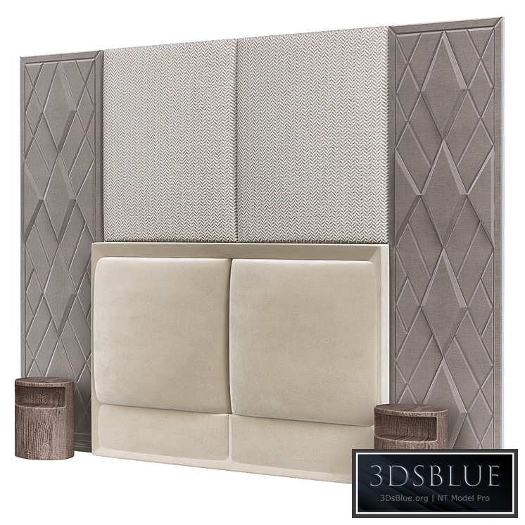 Wall Headboard Collection № 38