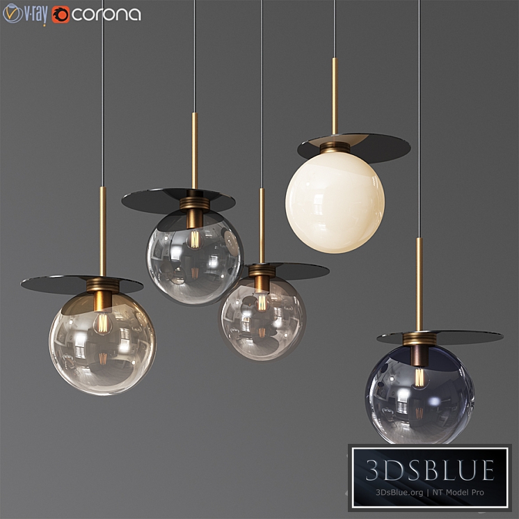 Umbra Glass Pendant By Bomma