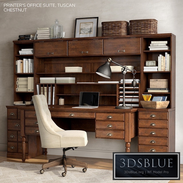 Pottery barn PRINTER&#39;S OFFICE SUITE