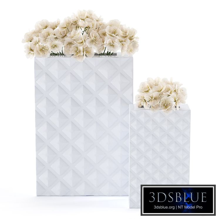 Vases Kelly Hoppen Tetra Vases Tall and Small