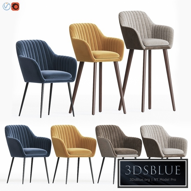 Deephouse Lausanne Chair Set