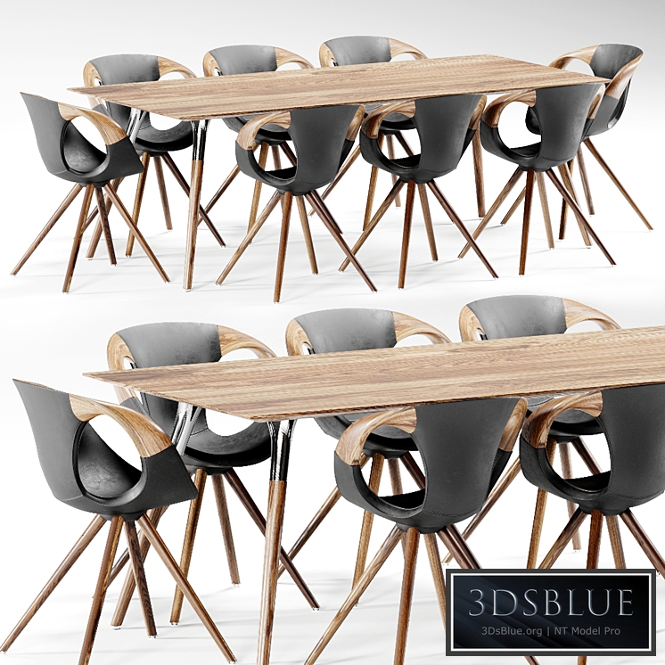 AVE TONON Up Chair & Salt and Pepper Table