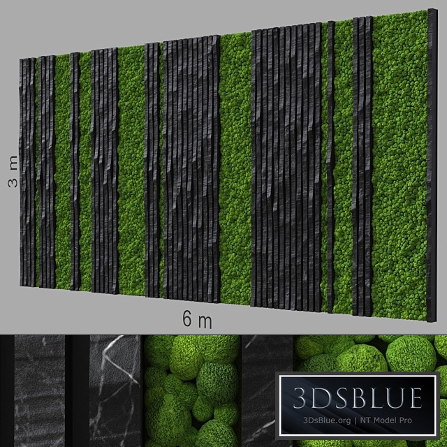 Decorative wall 240.