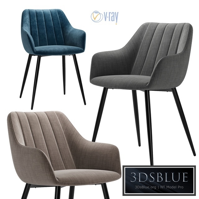 Deephouse. Chair Birmingham. art. 53561, 53558, 53557.